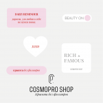 Набор стикеров COSMOPRO SHOP