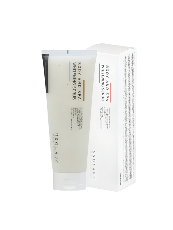 USOLAB	Осветляющий корректирующий скраб для тела Body And Spa Whitening Scrub, 200мл