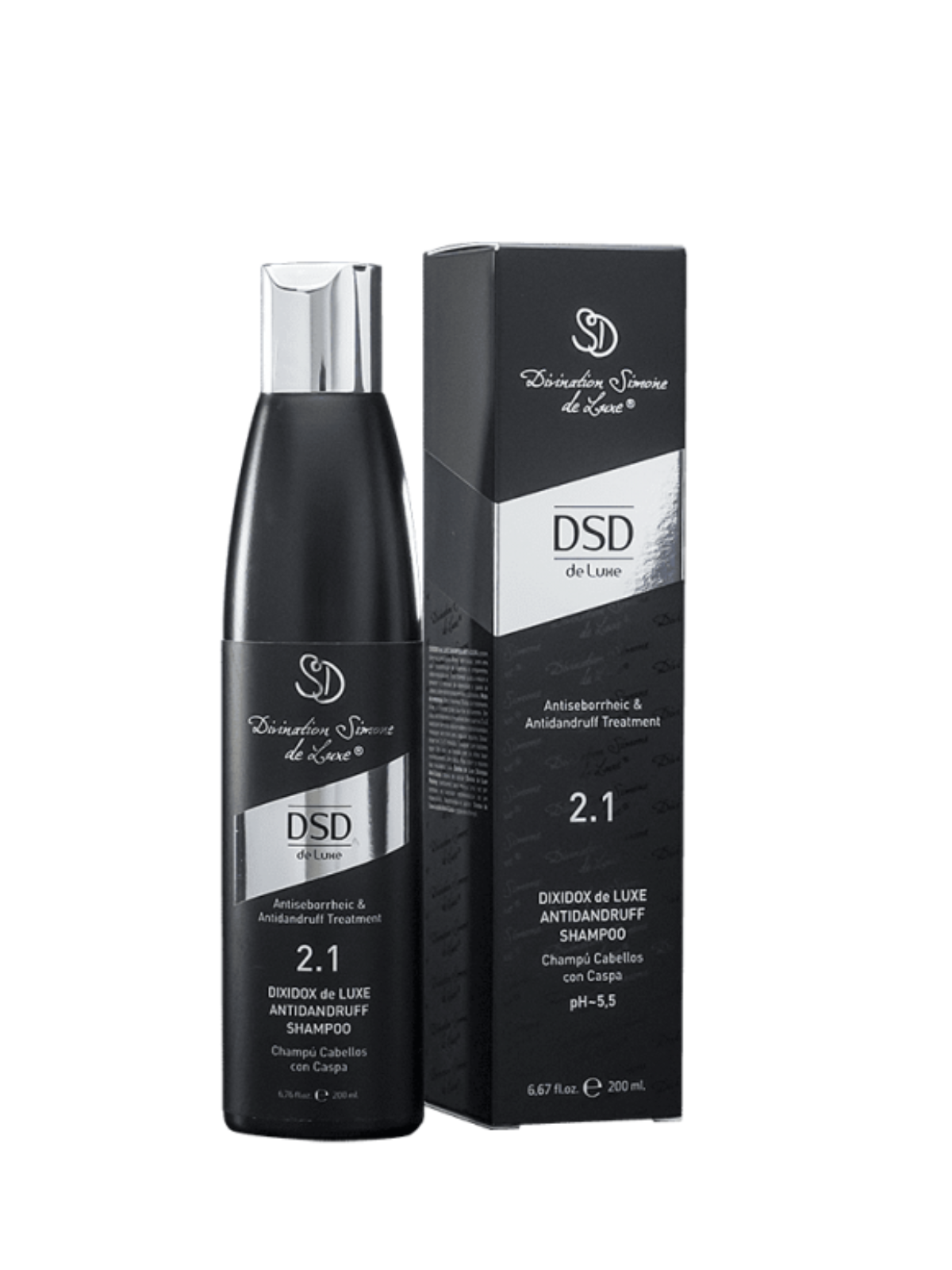 DE LUXE Шампунь от перхоти 200мл