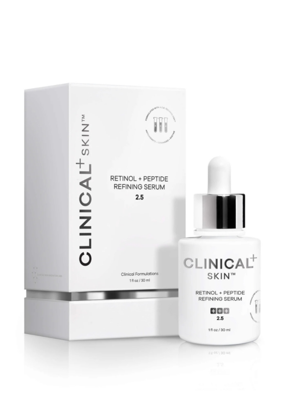 CLINICAL SKIN Сыворотка с ретинолом и пептидами для выравнивания текстуры кожи, 30 мл